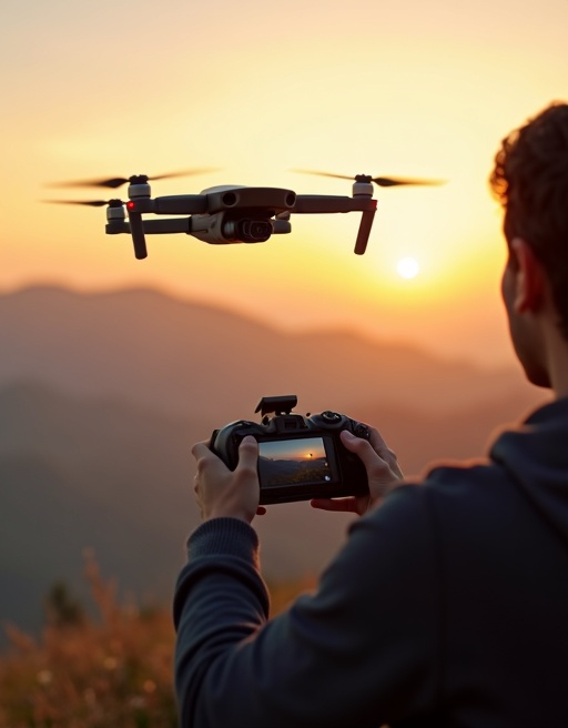 Drone y Cámara